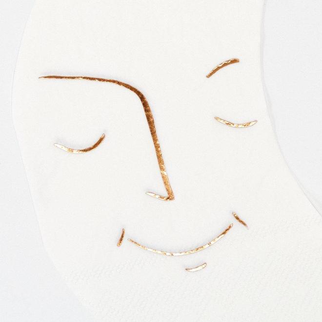 Vintage Halloween Moon Napkins