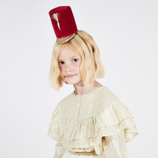 Red Velvet Soldier Hat