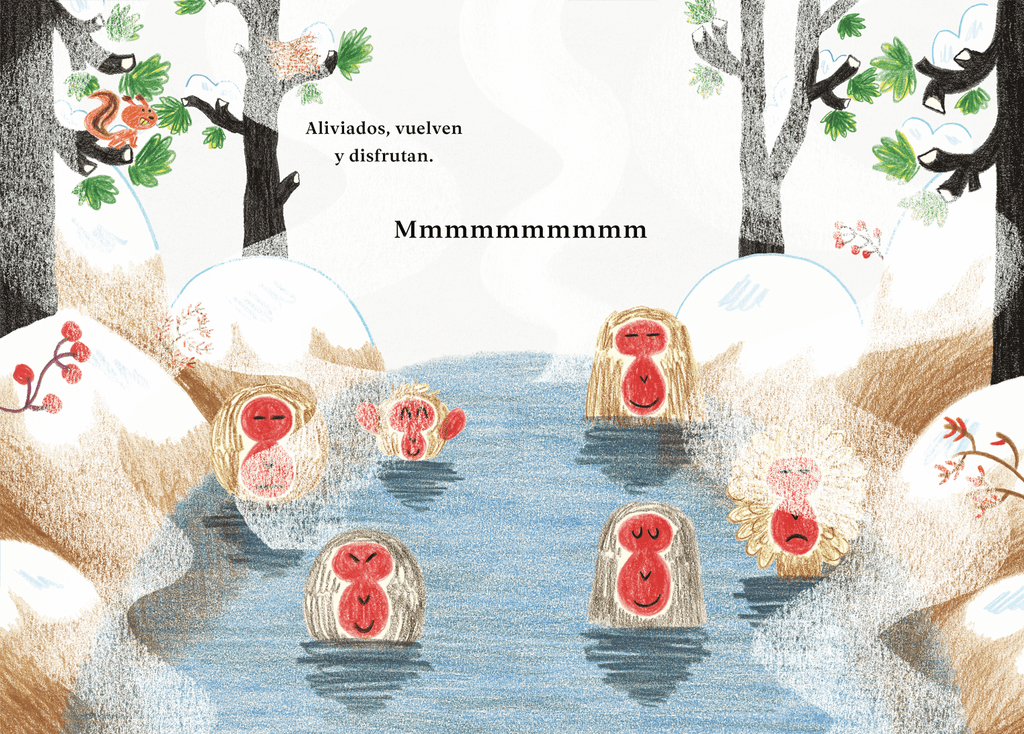 Onsen. ¿Qué hacen los monos?