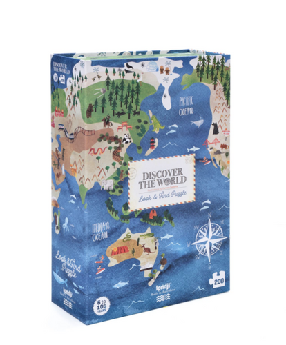 Discover the world puzzle