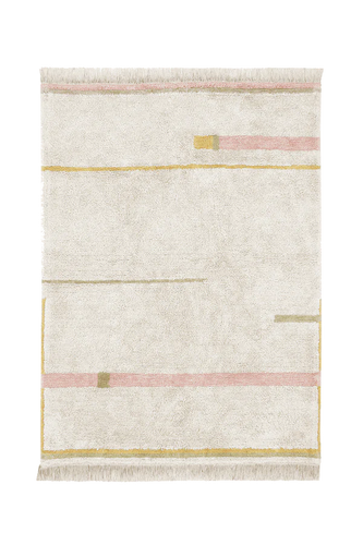 Alfombra Lavable Lanes Vintage Nude - XS