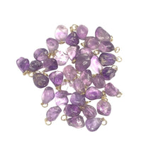 Amethyst With Gold Fitting