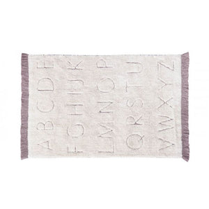 RugCycled Washable Rug ABC XS