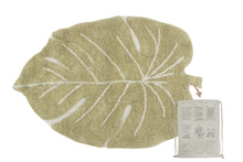 Alfombra Lavable Mini Monstera Olive