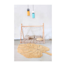 Alfombra lavable Monstera Honey