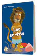 Leo se viste