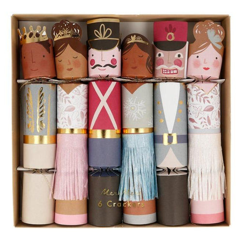 Nutcracker Character Crackers (set of 6)