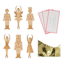 Nutcracker Character Crackers (set of 6)