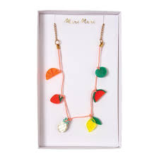 Fruit Charm Necklace