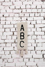 Colgante Pared ABC