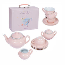 Maleta Juego de té porcelana