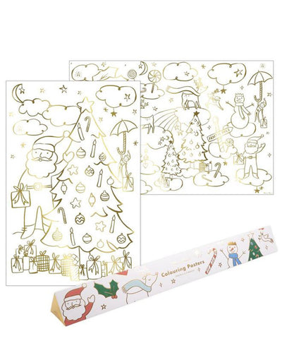 Christmas Colouring Posters