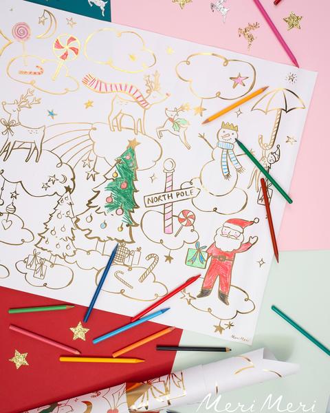 Christmas Colouring Posters