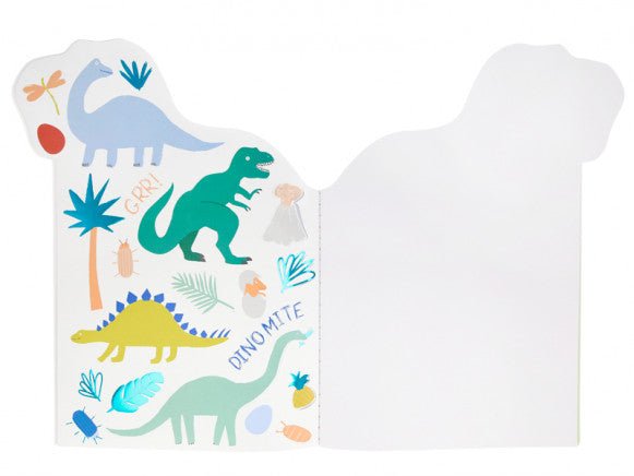 Dinosaur Sticker & Sketchbook