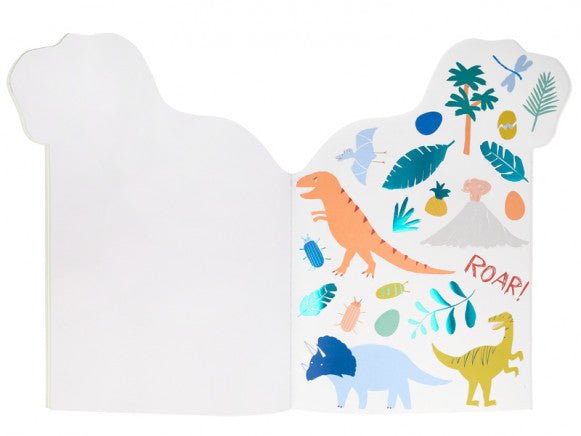 Dinosaur Sticker & Sketchbook