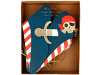 Blue Pirate Party Hats