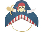 Blue Pirate Party Hats