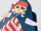 Blue Pirate Party Hats