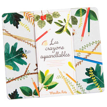 Caja 24 lapices acuarelables El Jardin de Moulin