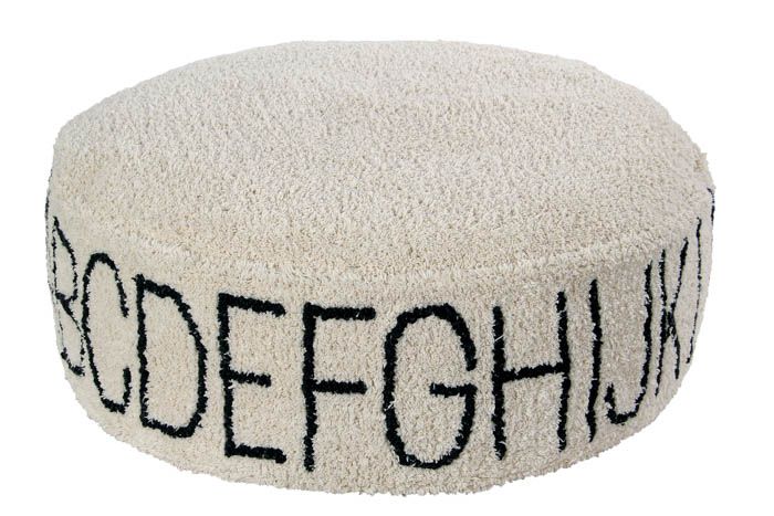 Puff ABC Natural - Negro