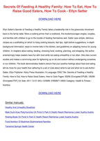 Secrets of Feeding a Healthy Family