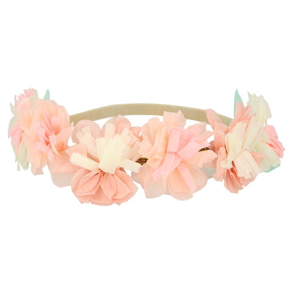 Pink Blossom Crowns (set of 6)