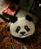 Plumpy Panda Head Rug