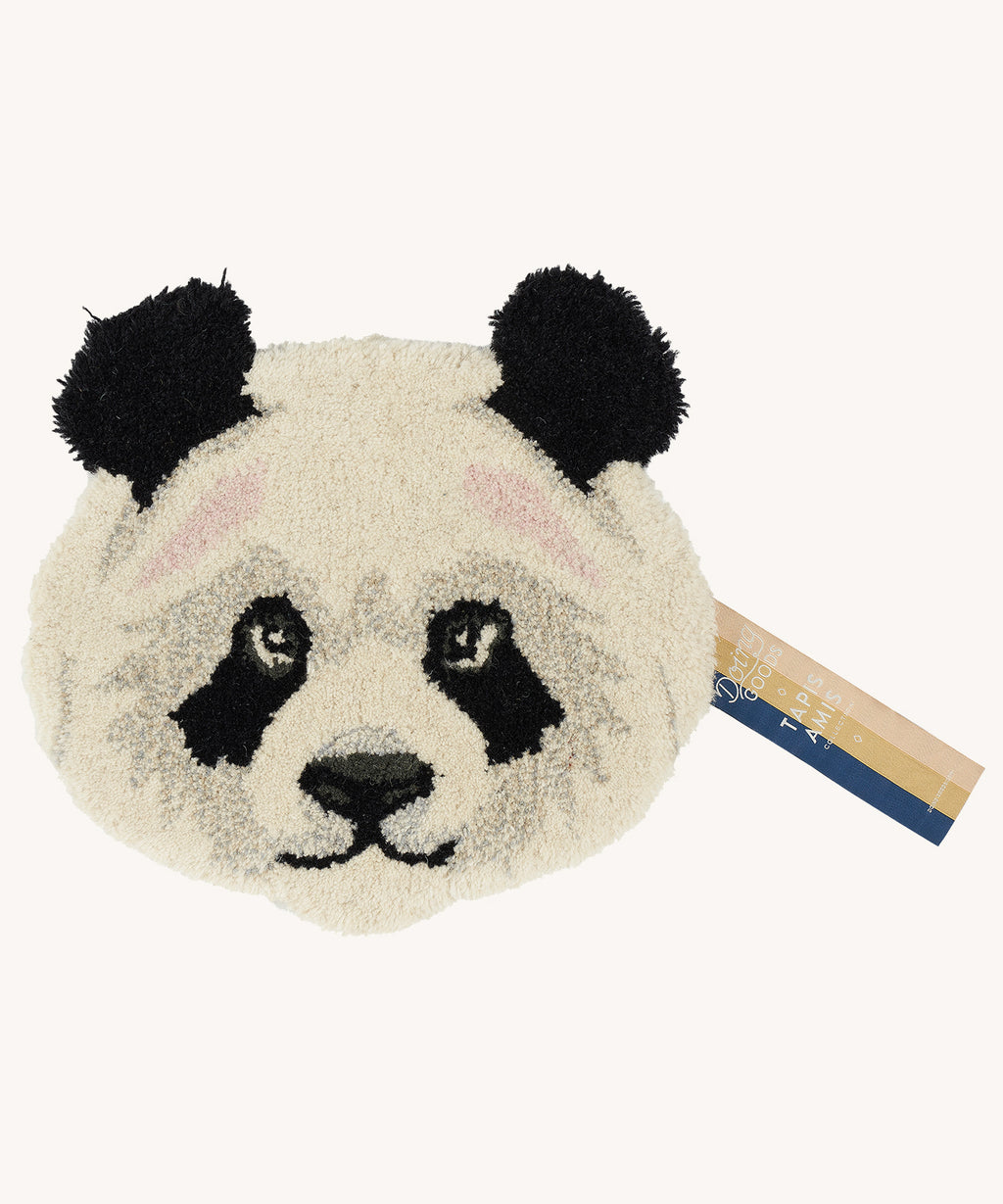 Plumpy Panda Head Rug