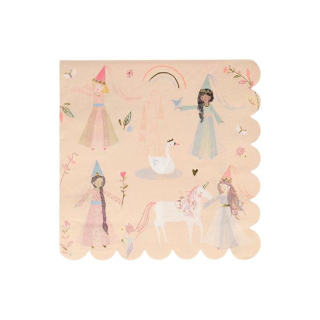 Princess Large Napkins (set of 16)