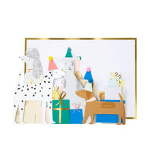 Dog Party Concertina Card