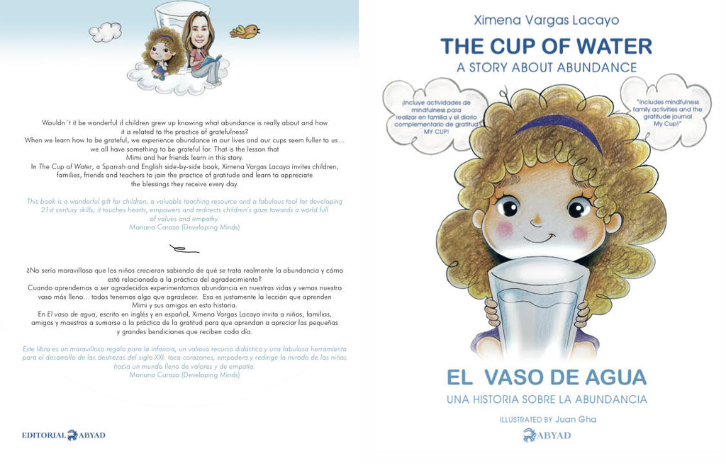El Vaso de Agua & Diario de Gratitud Mi Vaso (2 en 1)